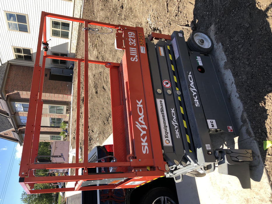 2018 Skyjack SJIII-3219 Standard Rental Specs
