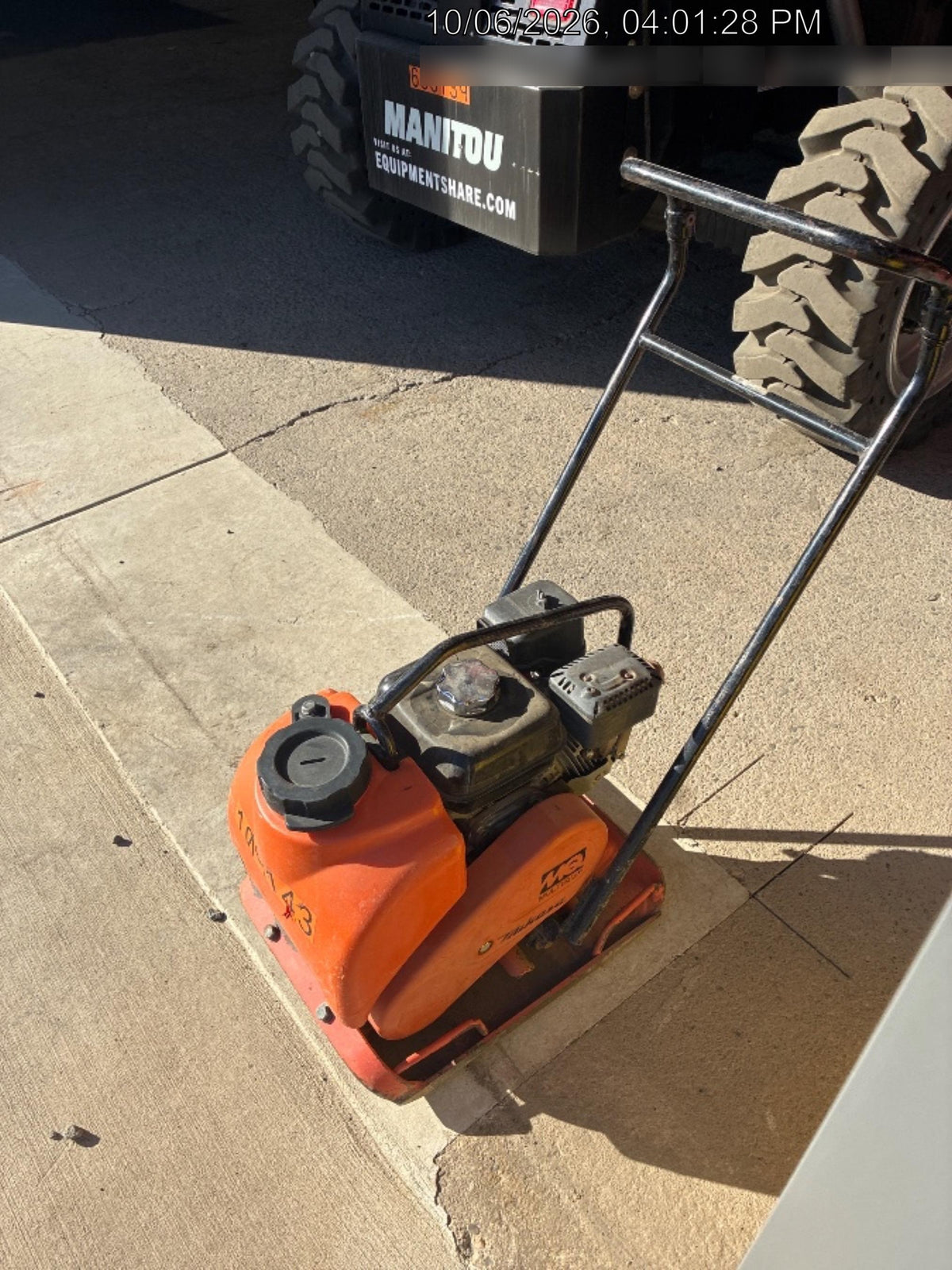 2020 Multiquip MVC82VHW Plate Honda GX160 w/water tank 18 wide