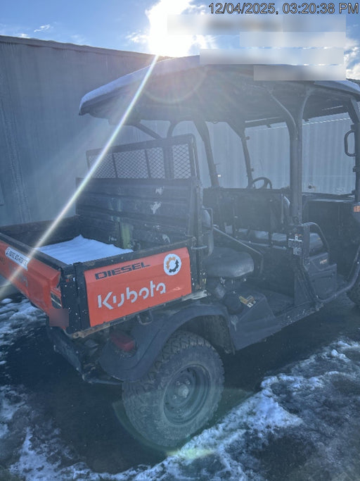 2021 Kubota RTV-X1140W-H Plastic Canopy, Windshield Acrylic Clear, LED Strobe Light, Wire Harness Kit, Back up Alarm