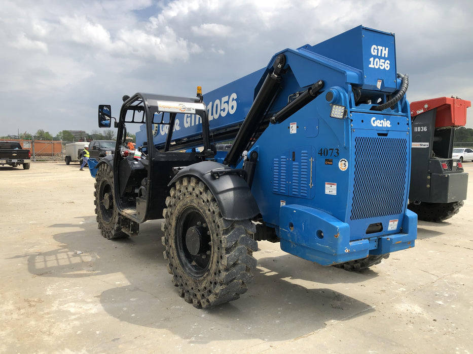 2016 Genie GTH-1056 Genie GTH1056, Solid Tires, 60" carriage, Open ROPS