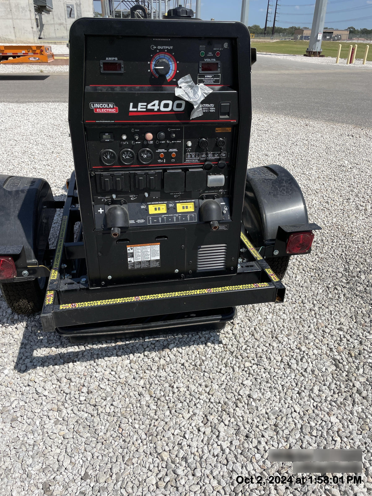 2024 Lincoln Electric LE400 Kubota V1505, Trlr, Cable Rack, Light Kit, ES Decals, T3
