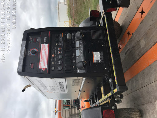 2019 Lincoln Electric Vantage 322 Welder Ready-Pak 3, Two wheel trailer, Fender and Light kit, Cable Rack