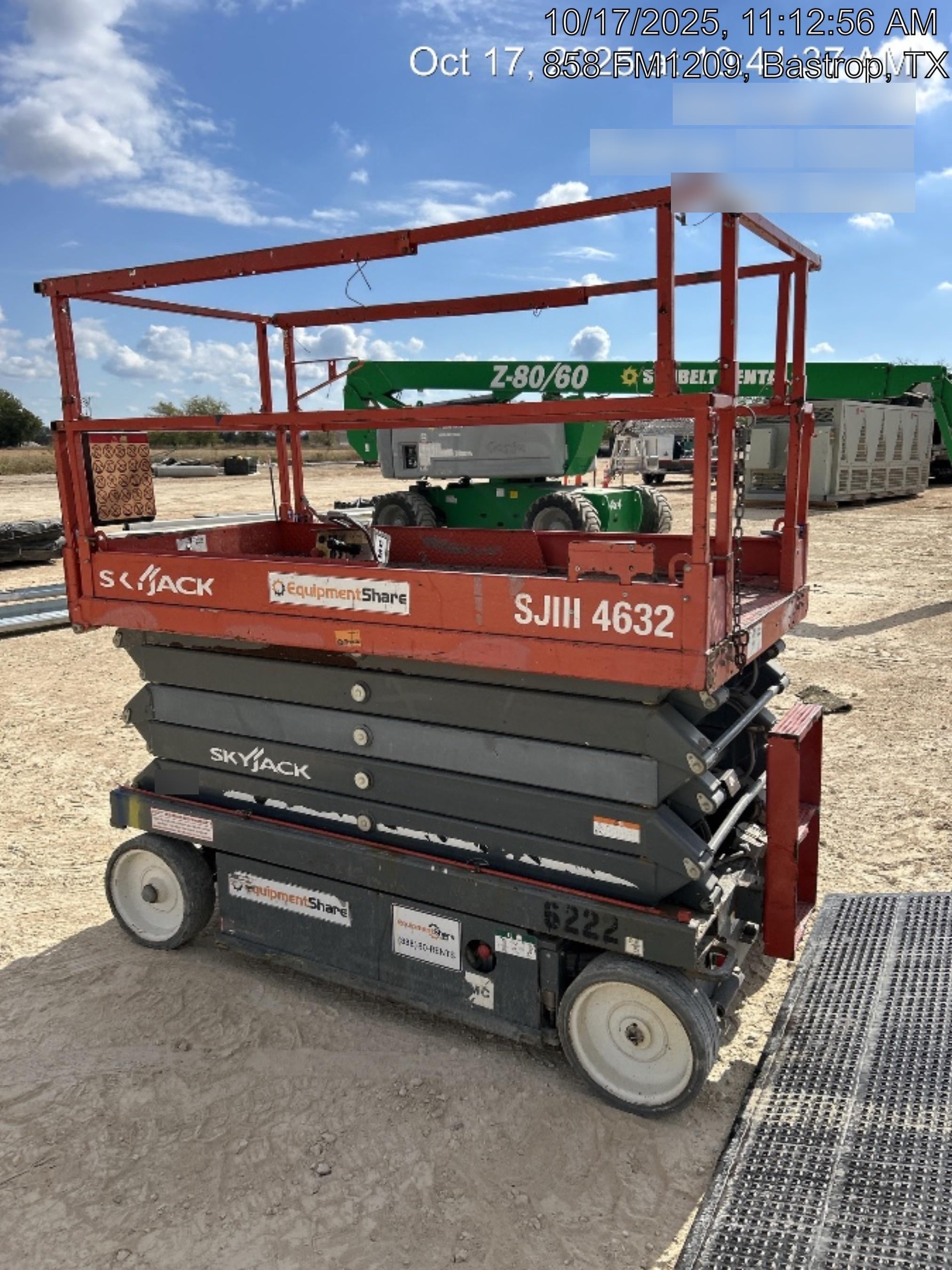 2017 Skyjack SJIII-4632 Skyjack SJ4632, Trojan Battery Set, Extended Warranty 5yr/5k hr