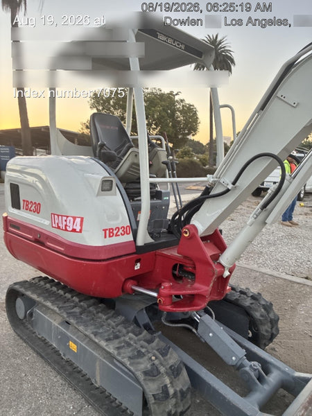 2022 TAKEUCHI TB230R