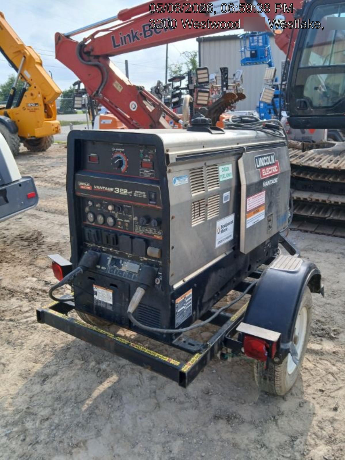 2021 Lincoln Electric Vantage 322 Ready Pak 3
