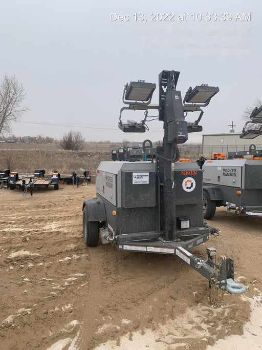 2022 Wacker Neuson LTW20Z1 Isuzu Dsl. Engine, 23' Mast, (4) 300W LED Lights, CWK, Programmable Dawn to Dusk, 360 Deg. Rotation, 57 Gal. Tank, Trailer Mounted