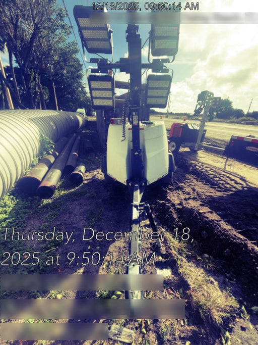 2025 Generac MLTS-4 Diesel, Mitsubishi L2E, 7.1 hp @1800 rpm, Flex Switch 120V Input, Powerzone Controller, (4) 320W LED Lights, 4kW Generator, 39.9 Gal Fuel Tank, 2" Ball, T3, ES Decals