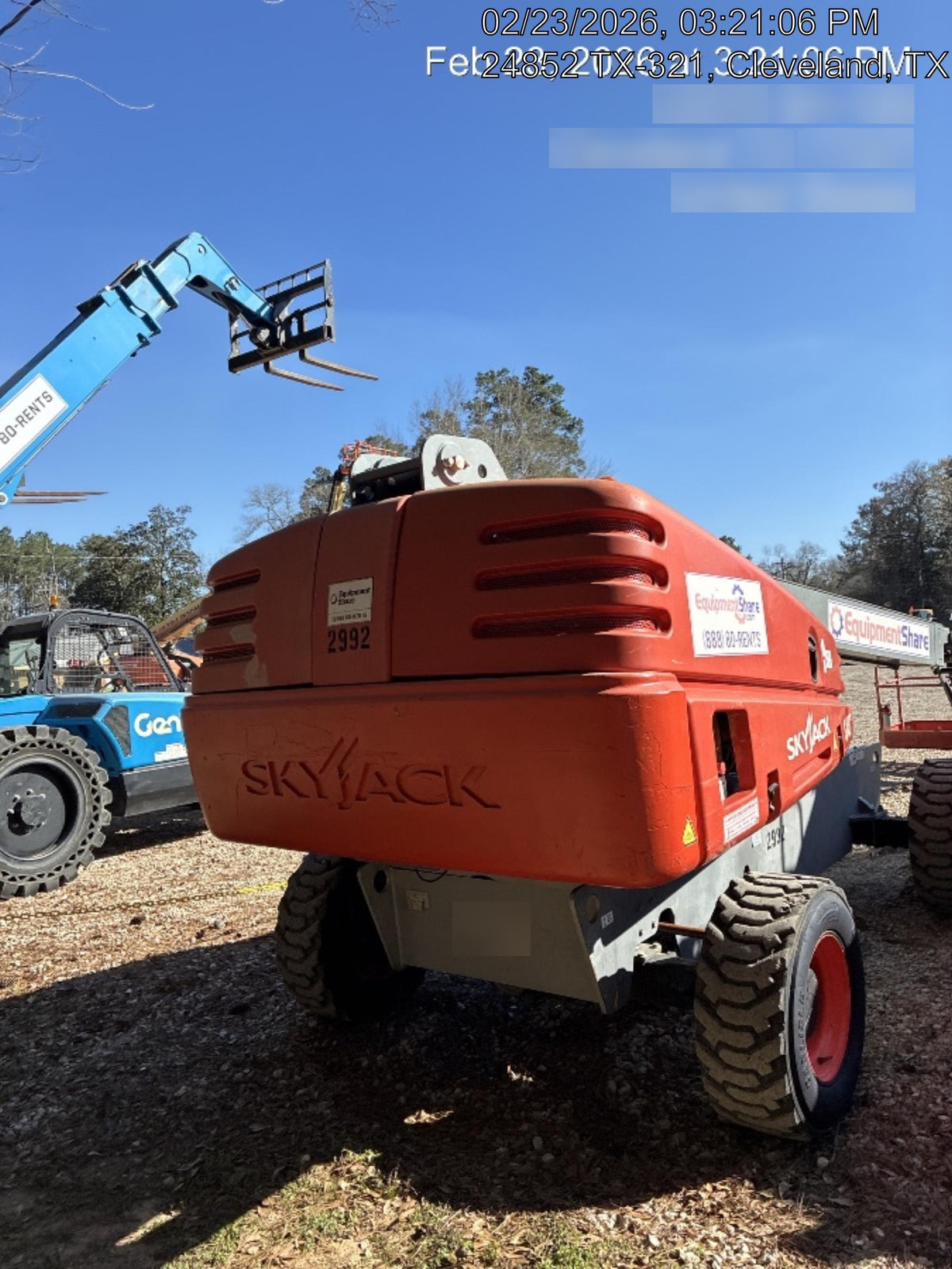 2017 SKYJACK SJ45T+
