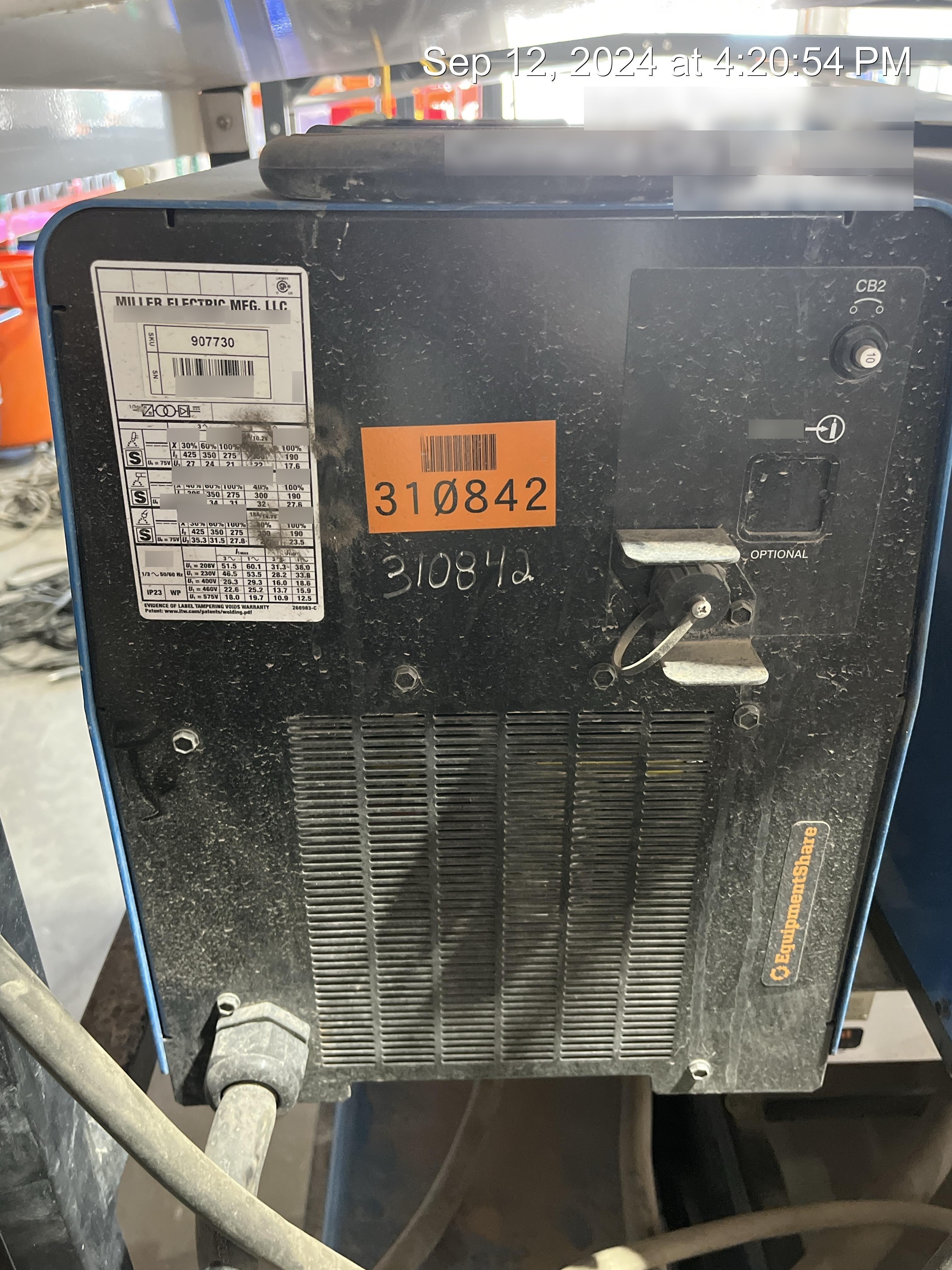 2023 MILLER ELECTRIC XMT 350