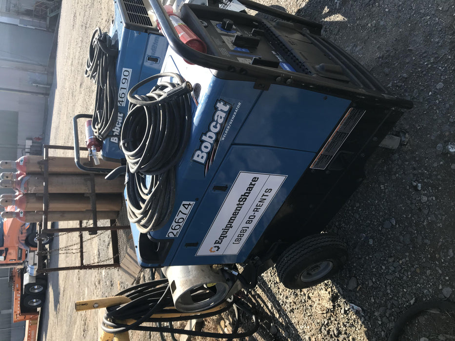 2019 Miller Electric BOBCAT 250 LP/Propane, Running Gear, Tank Bracket, Hose