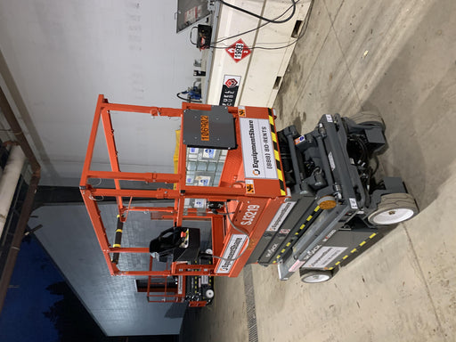 2020 Skyjack SJIII-3219 Solid NM Tires, Half height spring hinged entry gate, Dual Beacons, 800W Inverter