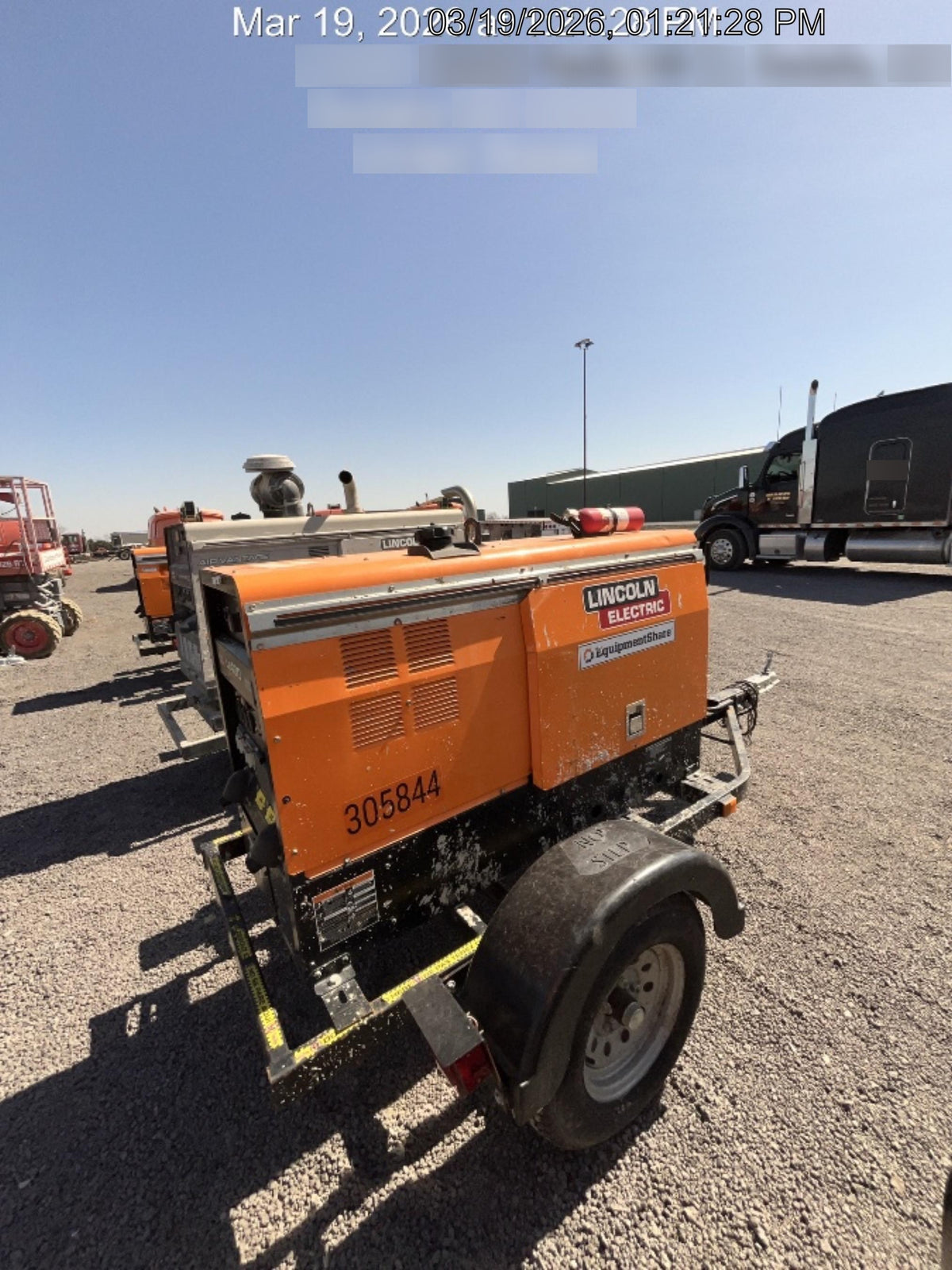 2023 Lincoln Electric LE400 Kubota V1505, Trlr, Cable Rack, Light Kit, ES Decals, T3