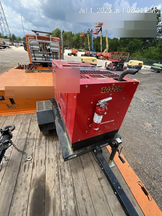 2024 Shindaiwa DGW400MDL Kubota D902 Engine, 23 HP, Dual Op Welder, Wire, Arc, Droop Stick, Tig, and CC Stick Functionality, Simulphase, 3 Phase and 1 Phase Gen Output, Single Axle NB Trlr, Slr Trckl Chrg 12V 12W, Fire Ext