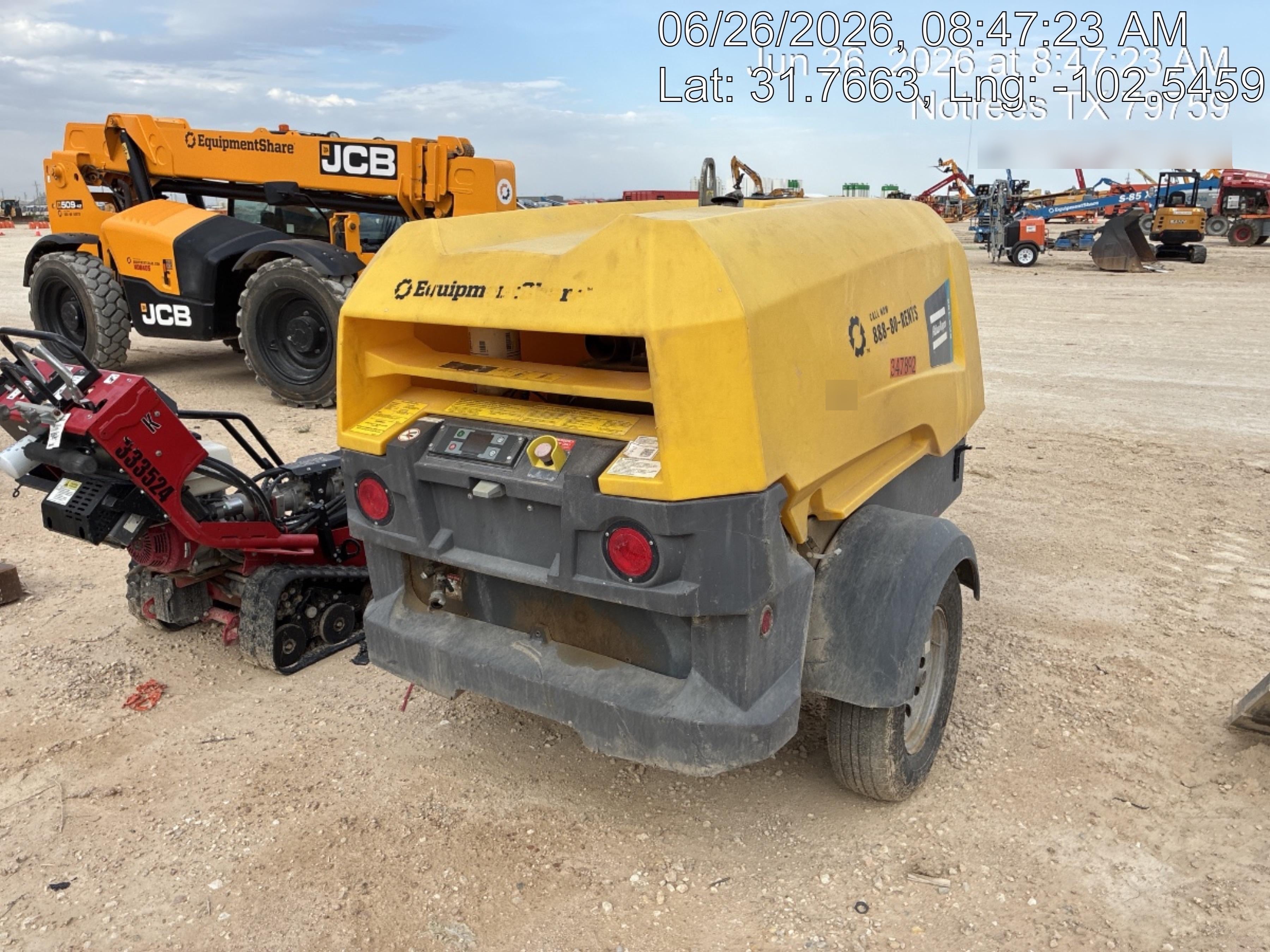 2023 ATLAS COPCO XAS188 CWK