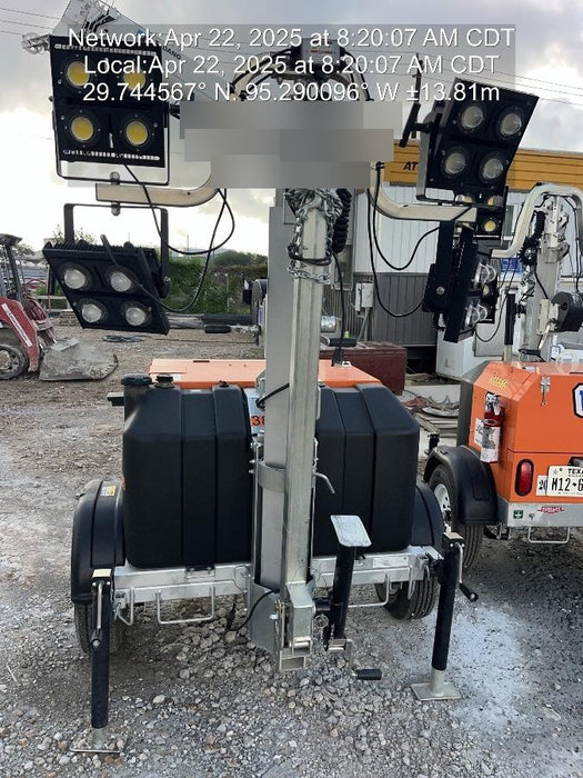 2024 Wanco WLTT-4MM4K Diesel, Deep Sea Controller, Shore Power Plug, Auto Start, (4) 350W LED Floodlights, 4kW Generator, 60 Gal Fuel Tank, 2" Ball, T3