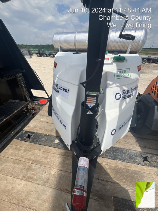 2023 Generac MLT2 Diesel, Flex Switch 120V Input, Powerzone Controller, 
(4) 320W LED Lights, 4kW Generator, 39.9 Gal Fuel Tank, 2" Ball, T3