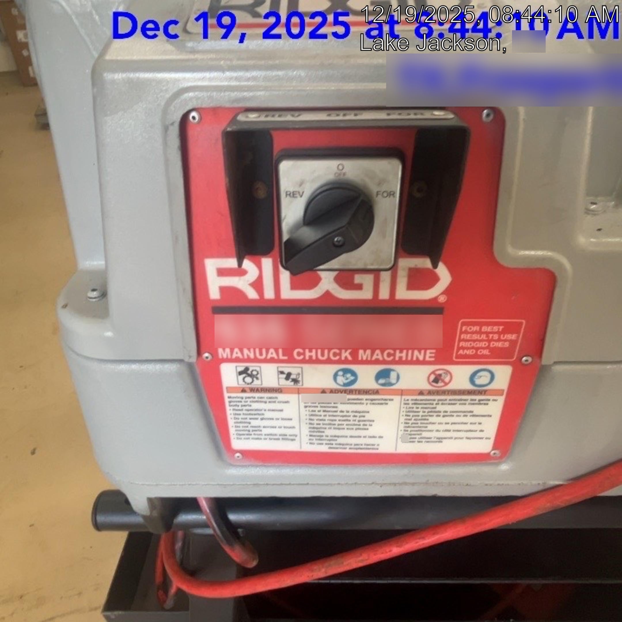 2024 RIDGID 535