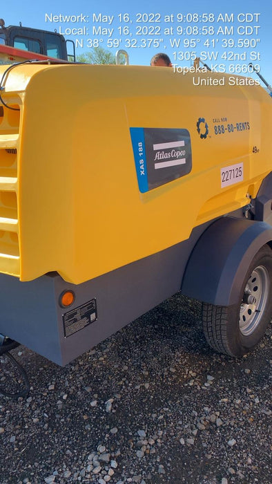 2022 ATLAS COPCO XAS188 CWK