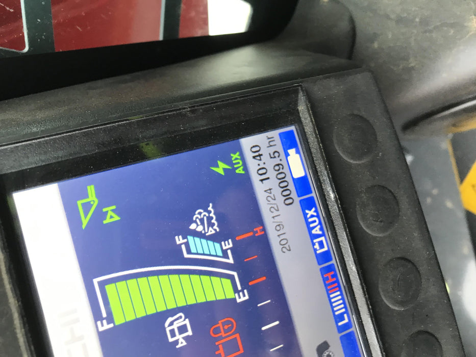 2019 Takeuchi TL12V2C ROPS/FOPS Cab, Heat/AC, Defroster, Rubber Tracks, Back-up Alarm, Front & Rear Working Lights, Auxiliary Hydraulics, Two-Speed Travel, Electronic Monitoring System, Hydraulic Universal Quick Hitch w/80" HD Smooth Dirt Bucket with Bolt-on Edge, 24.0 cu ft. Capacity