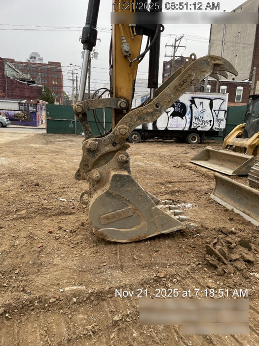 2020 Sany SY155U Rubber Tracks, Front Blade