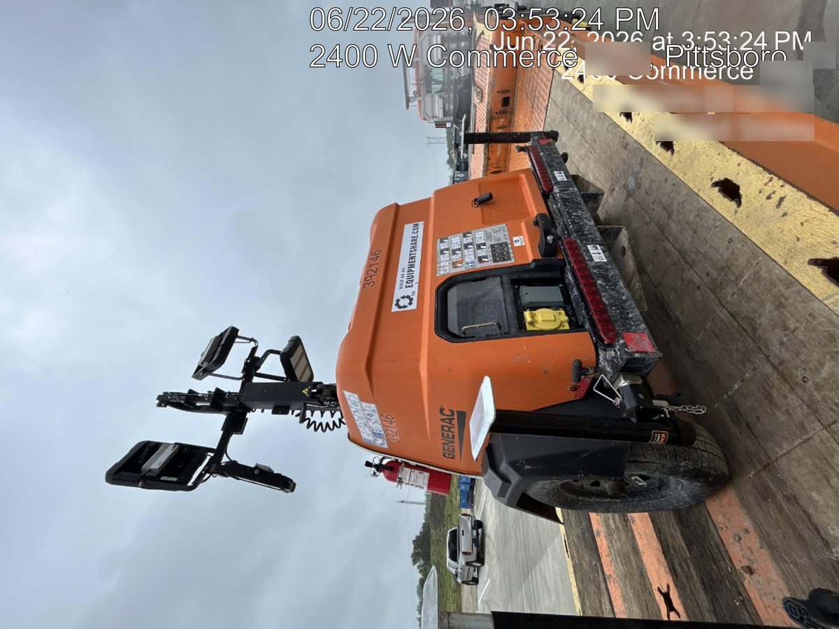 2024 Generac MLT2 Diesel, Flex Switch 120V Input, Powerzone Controller, 
(4) 320W LED Lights, 4kW Generator, 39.9 Gal Fuel Tank, 2" Ball, T3