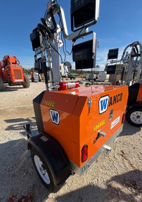 2023 Wanco WLTT-4MM4K Diesel, Deep Sea Controller, Shore Power Plug, Auto Start, (4) 350W LED Floodlights, 4kW Generator, 60 Gal Fuel Tank, 2" Ball, T3
