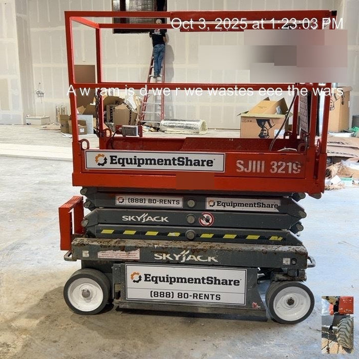 2019 Skyjack SJIII-3219 Standard w/Trojan Batteries