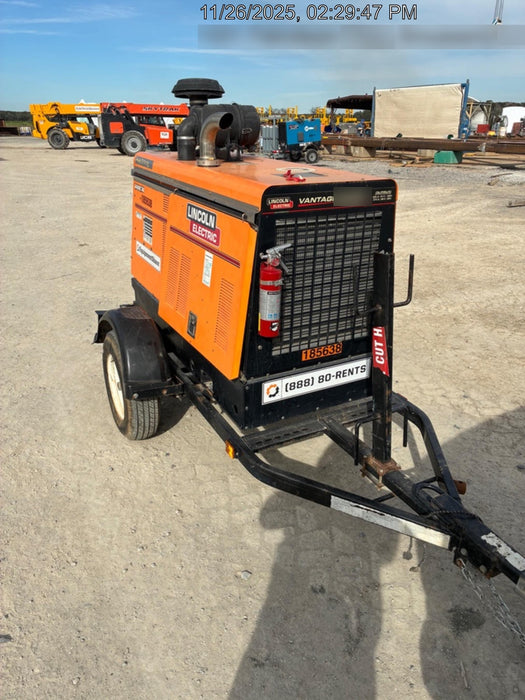 2021 Lincoln Electric Vantage 549X Ready Pak 3, ORANGE (includes trailer, cable rack, fender light kit)