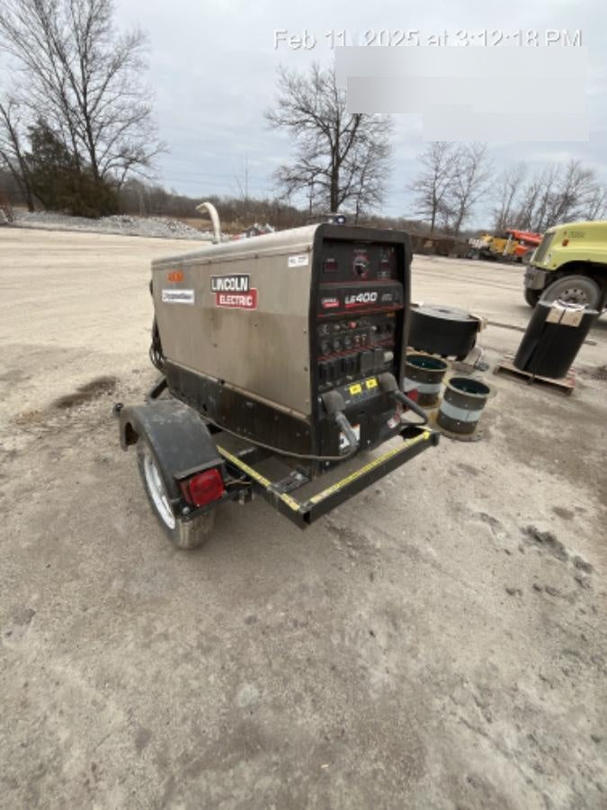 2024 Lincoln Electric LE400 Kubota V1505, Trlr, Cable Rack, Light Kit, ES Decals, T3