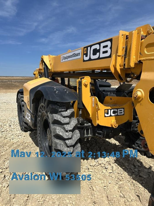 2020 JCB 509-42 Canopy, Solid Tires, Work Lights, Beacon, Aux Hydraulics, Back up Alarm, Lifting Eye, ES Decals