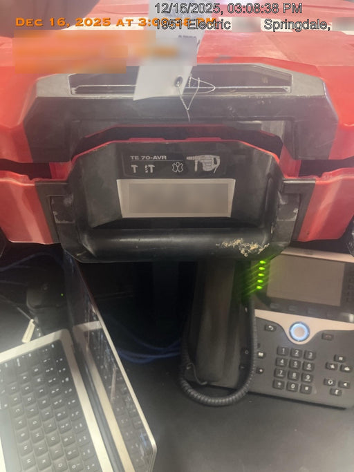 2019 HILTI TE 70-AVR