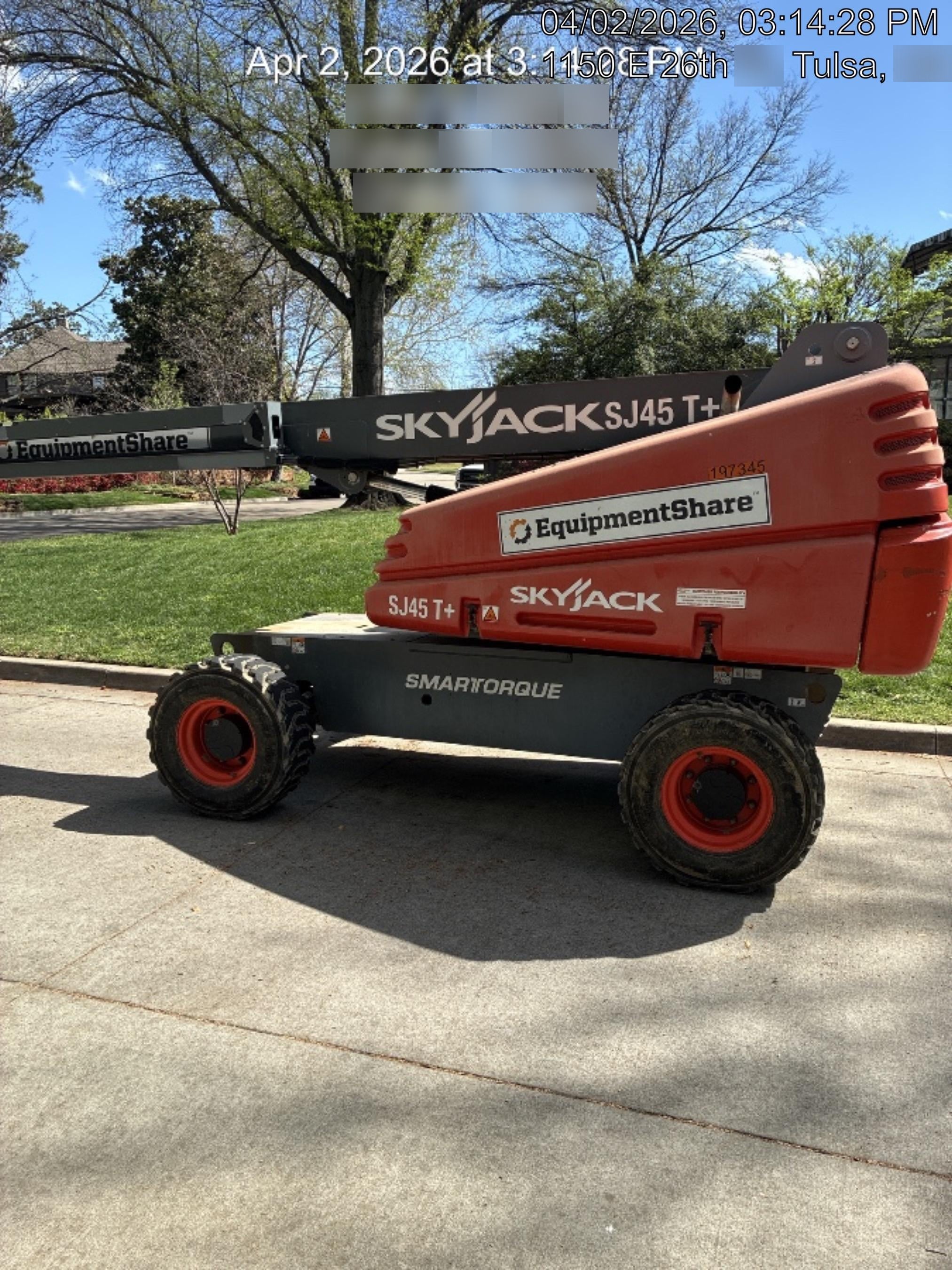 2021 SKYJACK SJ45T+