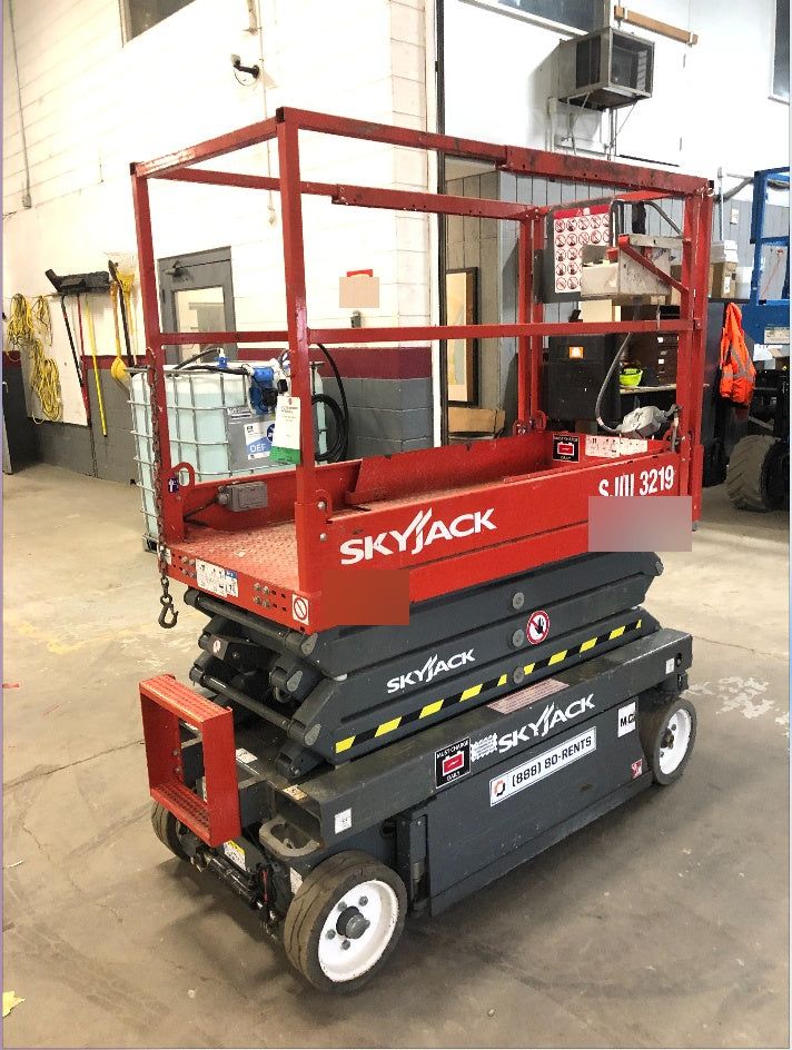 2016 Skyjack SJIII-3219 Standard Rental Specs