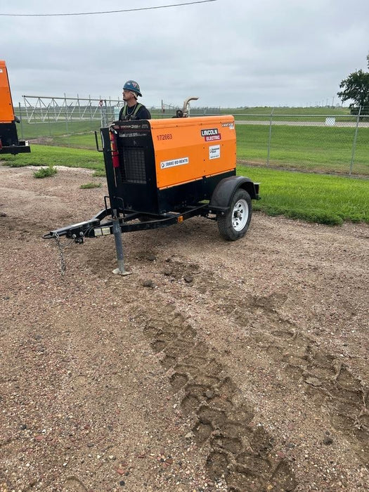 2021 Lincoln Electric Vantage 322 Vantage 322 Ready Pak 3 w/ Decals, ORANGE (includes trailer, cable rack, fender light kit) NO Telematics