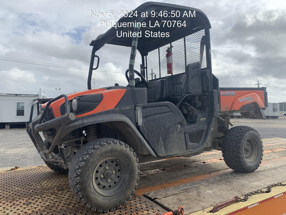 2019 Kubota RTV-XG850WL-H 4wd Utility Cart, Gas, 2 Seat, LED Strobe, Windshield Tempered Glass, Plastic Canopy, Wire Harness Kit, Backup Alarm