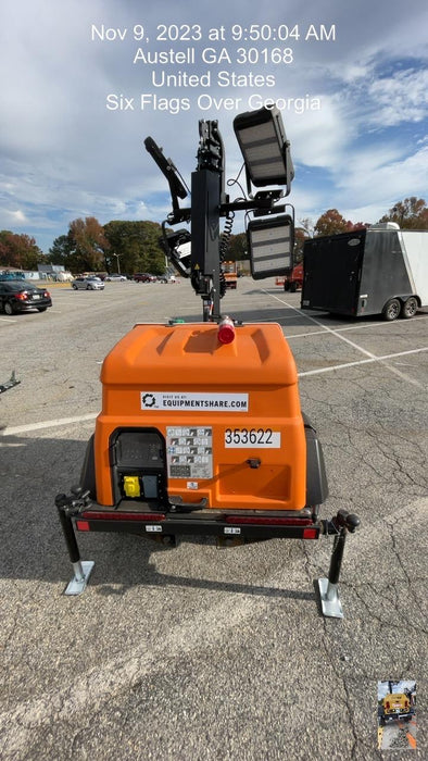 2023 Generac MLT2 Diesel, Flex Switch 120V Input, Powerzone Controller, (4) 320W LED Lights, 4kW Generator, 39.9 Gal Fuel Tank, 2" Ball, T3