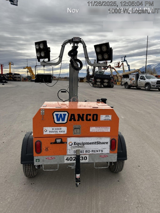 2024 Wanco WLTT-4MM4K Diesel, Deep Sea Controller, Shore Power Plug, Auto Start, (4) 350W LED Floodlights, 4kW Generator, 60 Gal Fuel Tank, 2" Ball, T3