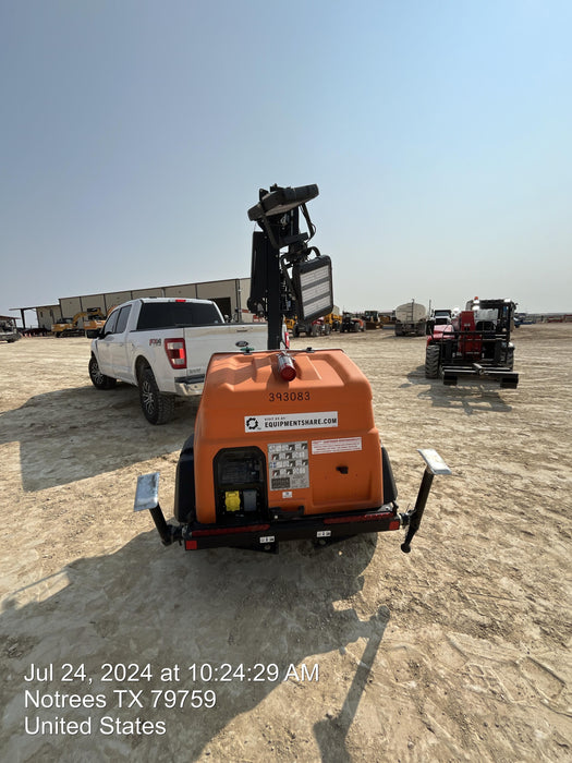 2024 Generac MLT2 Diesel, Flex Switch 120V Input, Powerzone Controller, 
(4) 320W LED Lights, 4kW Generator, 39.9 Gal Fuel Tank, 2" Ball, T3