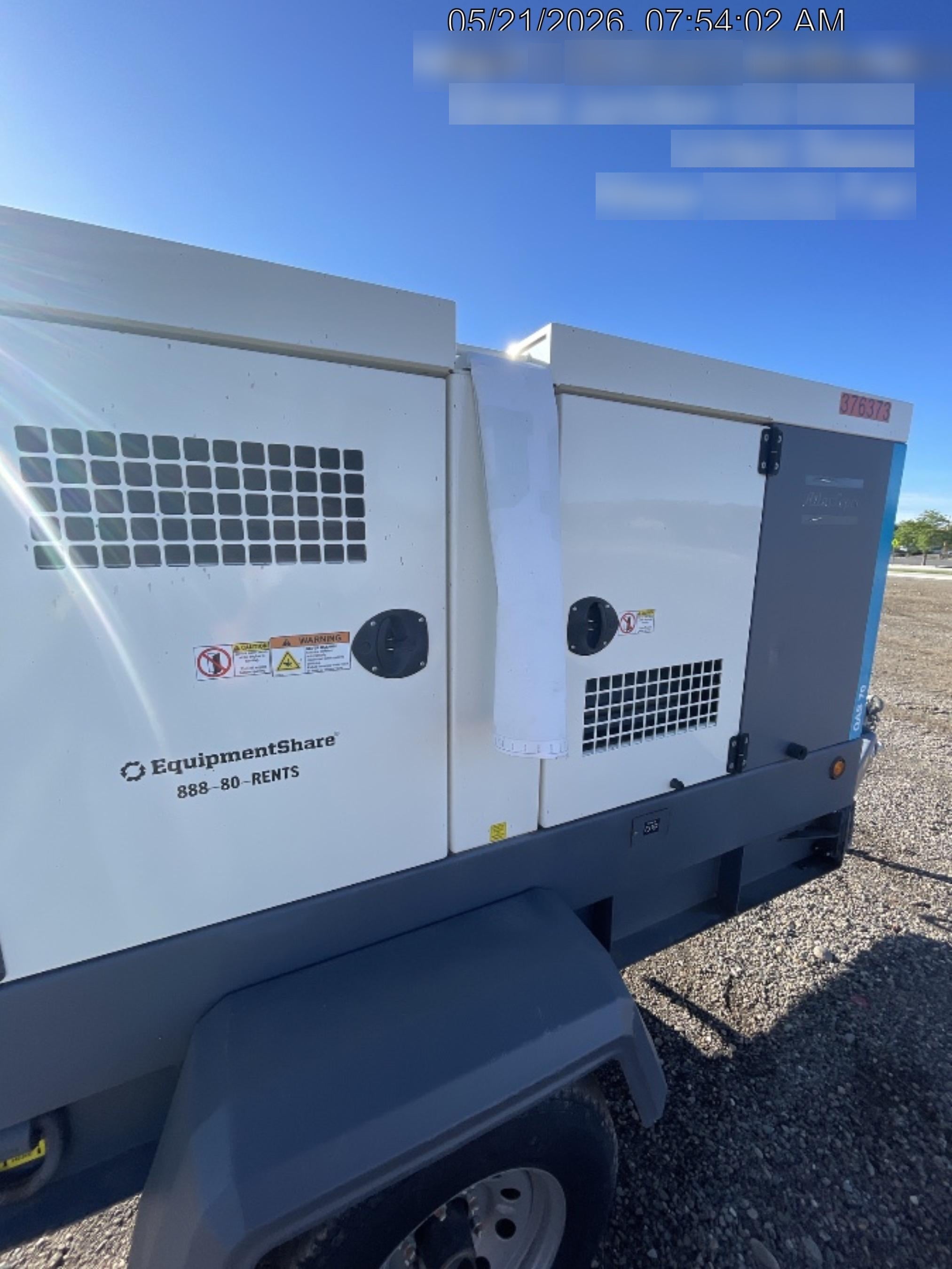 2023 ATLAS COPCO QAS 70