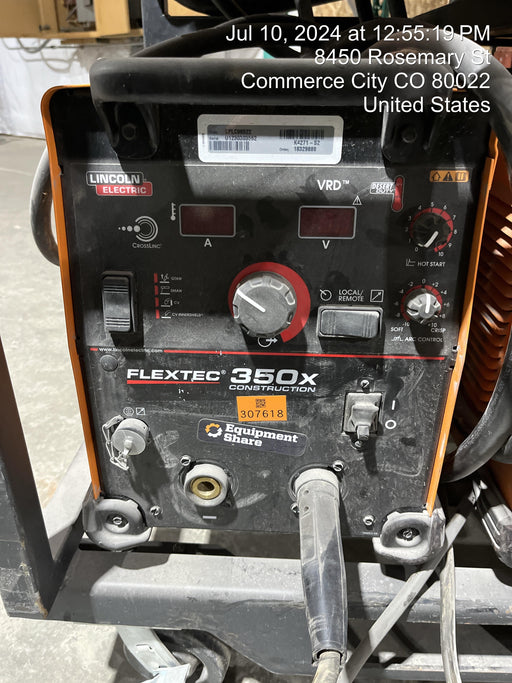 2023 LINCOLN ELECTRIC FLEXTEC 350X