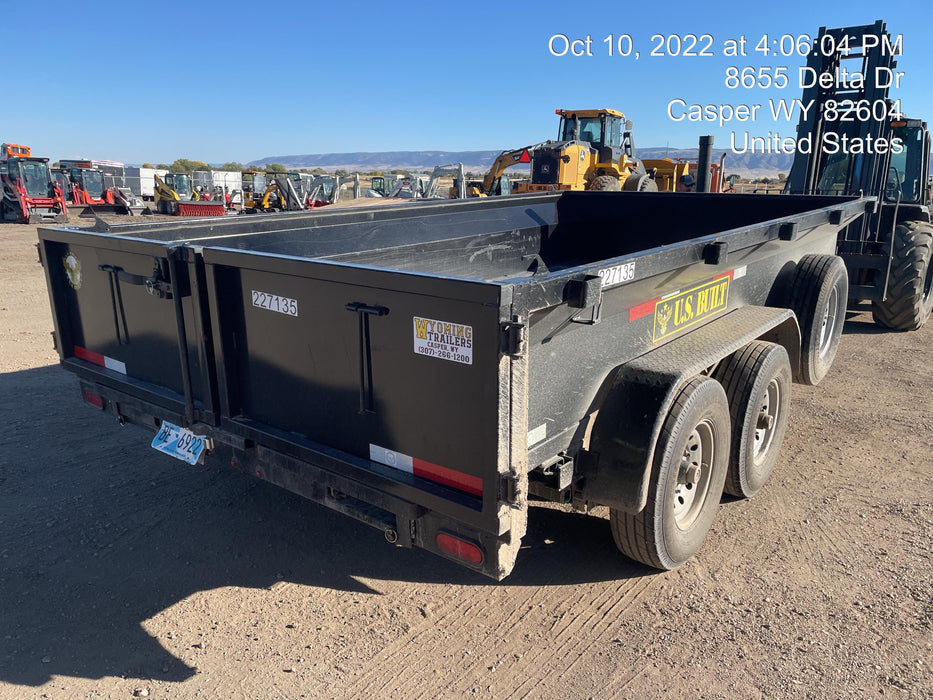 2022 US BUILT 7x14 Dump