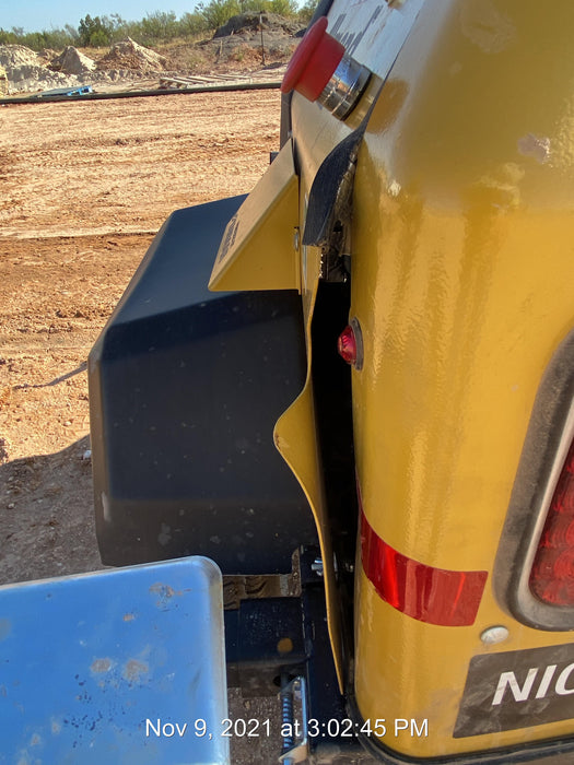 2021 Allmand NLV3GR (4) LED Light Fixture 350W, 23' Vertical Mast, 3kW Prime, Towable, Deep Sea L401, Leveling Jacks, Yanmar T4F 5.8hp