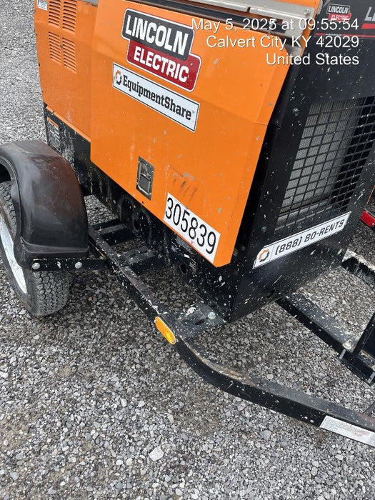 2023 Lincoln Electric LE400 Kubota V1505, Trlr, Cable Rack, Light Kit, ES Decals, T3
