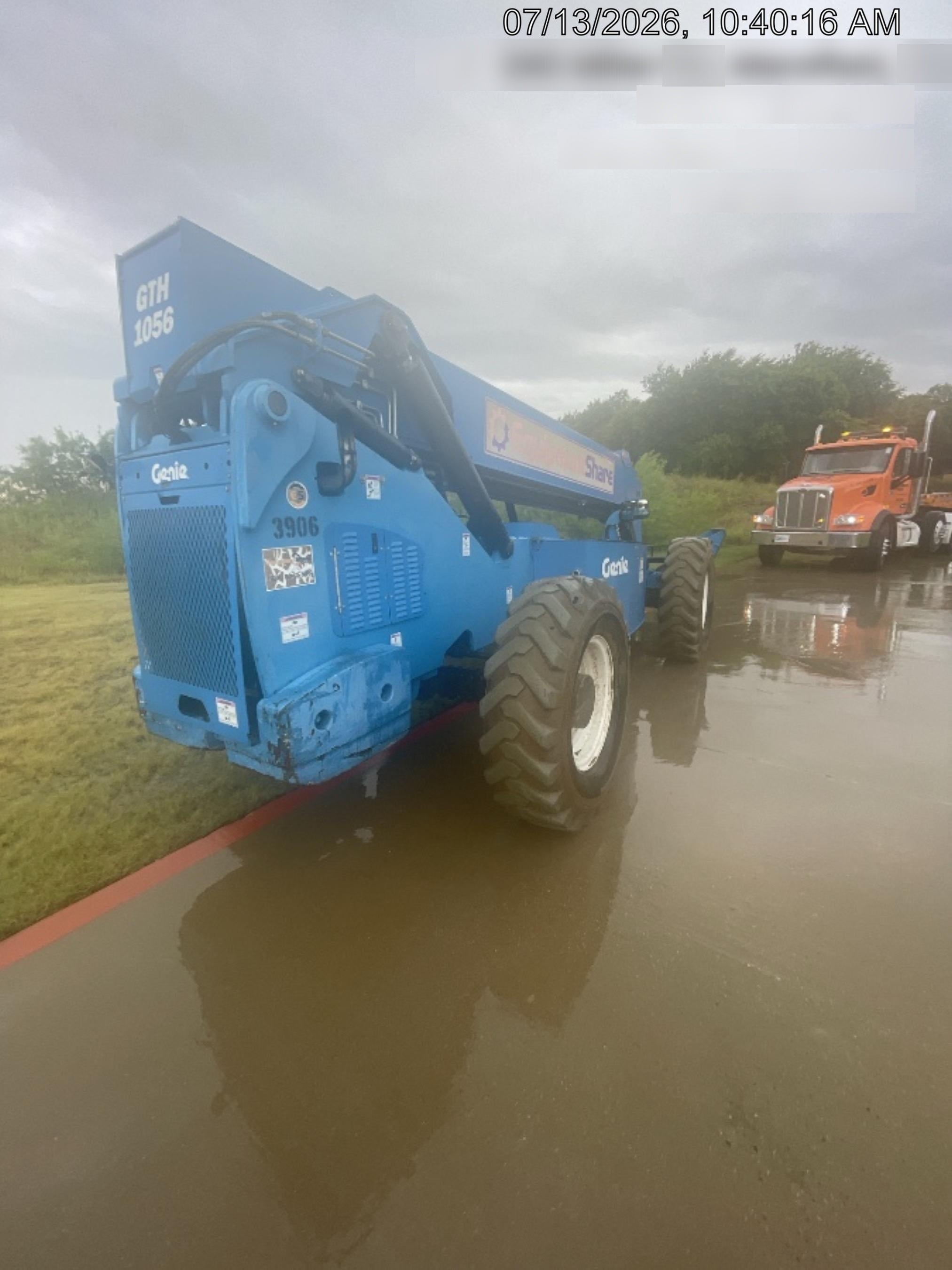 2017 Genie GTH-1056 Genie GTH1056, Solid Tires, 60" carriage, Light Kit, Open ROPS