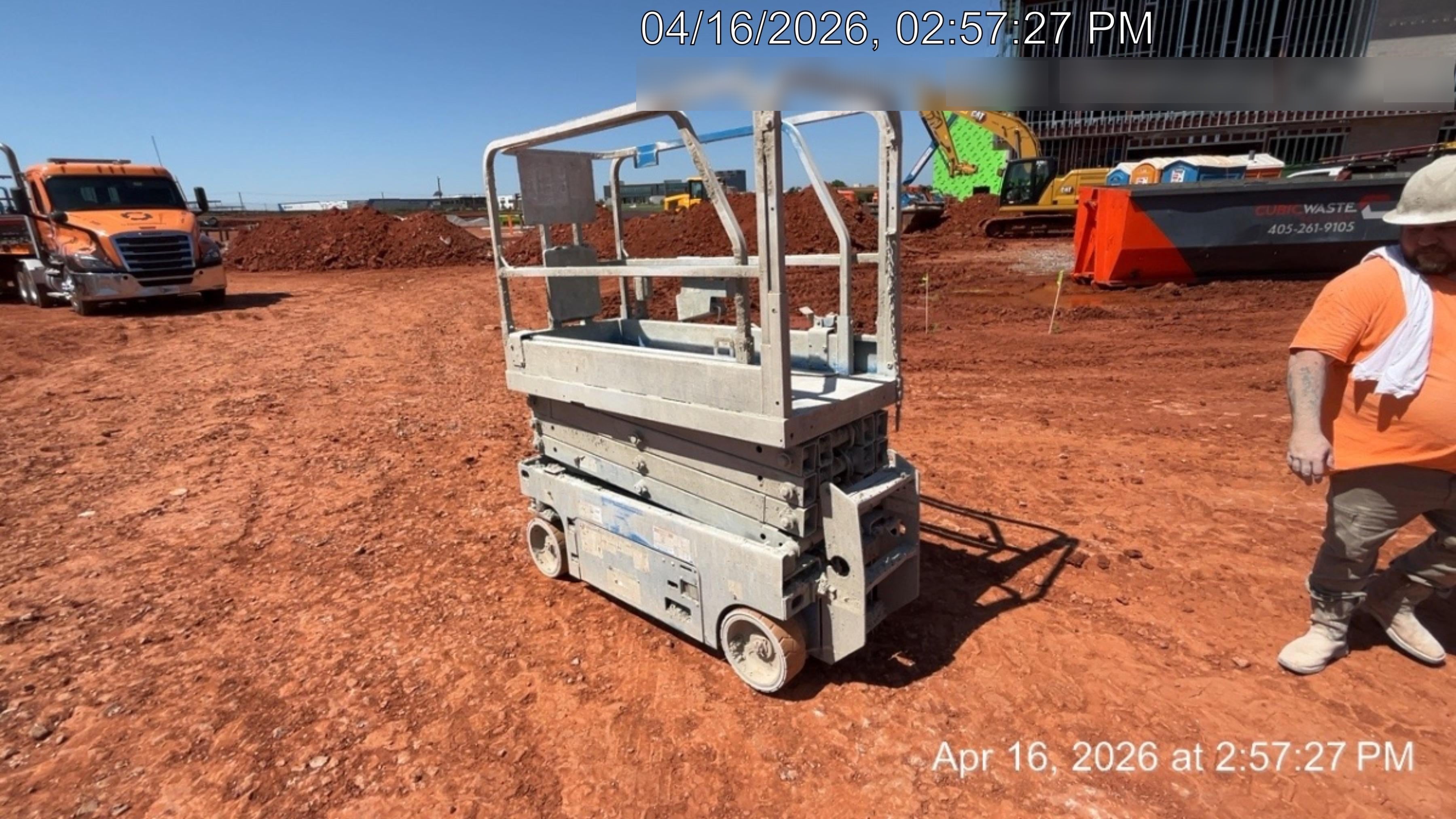 2019 Genie GS-1930 Fixed rails with chain Entry