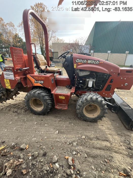 2022 DITCH WITCH RT45A