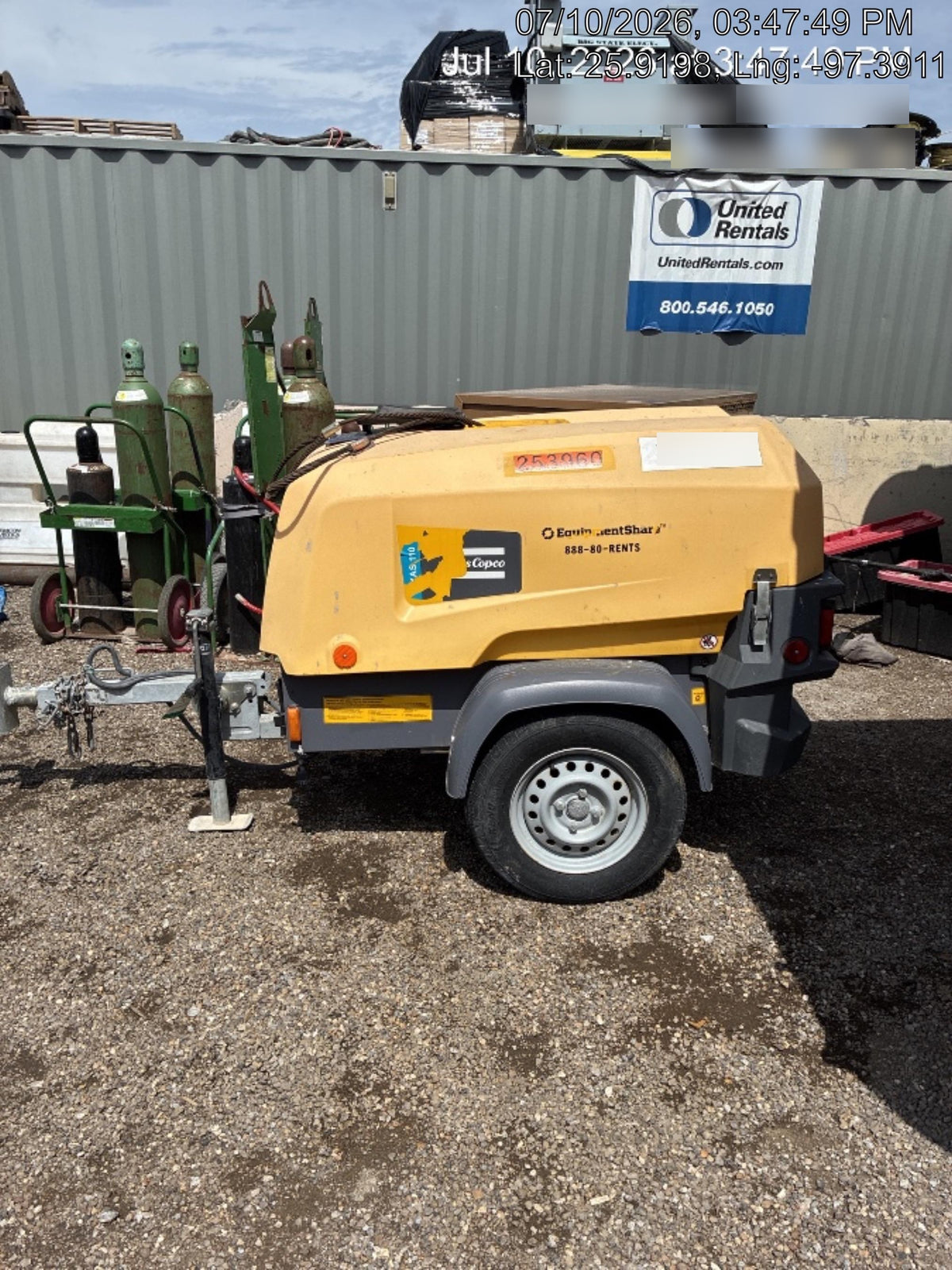 2022 ATLAS COPCO XAS 110