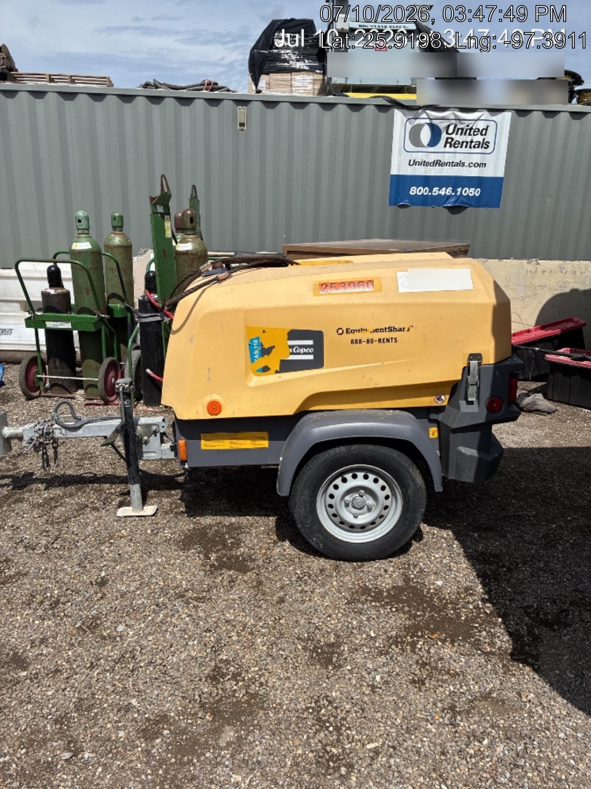 2022 ATLAS COPCO XAS 110