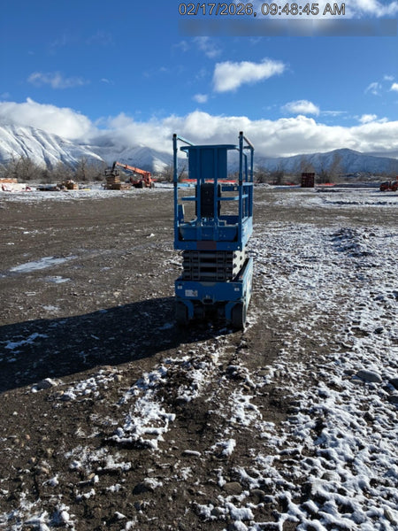 2020 Genie GS-1930 Solid Non Marking Tires, Beacon, Folding rails with half height swing gate