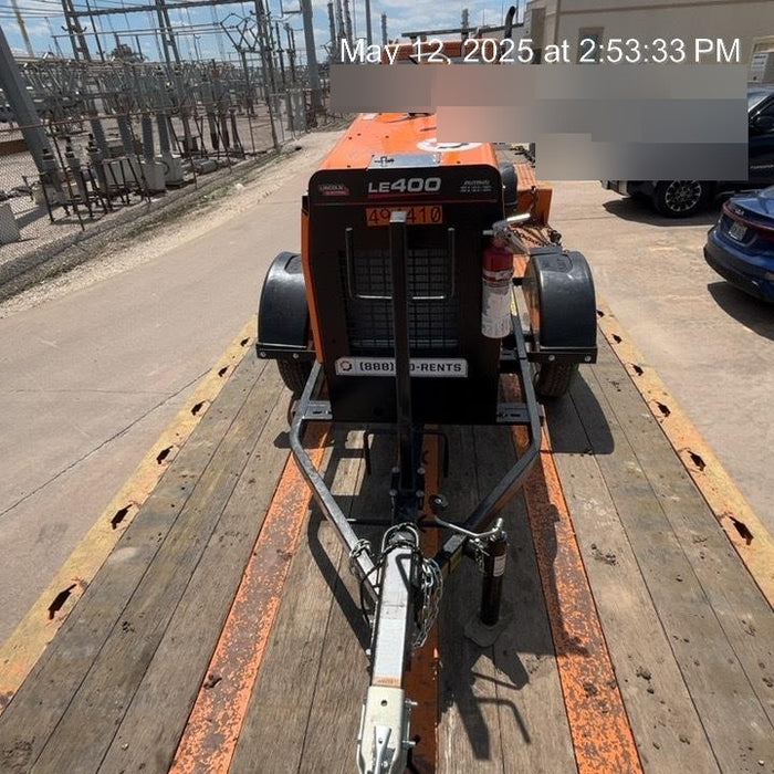 2025 Lincoln Electric LE400 Diesel, Kubota V1505, 22 HP, Trlr, Cable Rack, Light Kit, ES Decals, T3